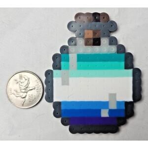 Gay (7 Stripe) LGBT Potion Perler Pixel Art